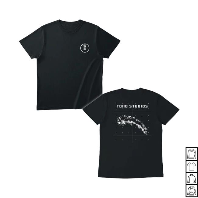 Godzilla Store Merch Toho Studios Collection T-Shirt 2 Godzilla Store Merch Toho Studios Collection T-Shirt