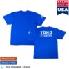 Godzilla Store Merch Toho Studios Original Royal Blue T-Shirt