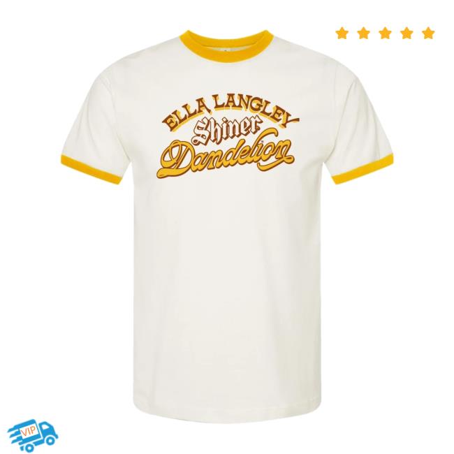 Shiner Beer Store Merch Dandelion Ringer Tee 3 Shiner Beer Store Merch Dandelion Ringer Tee