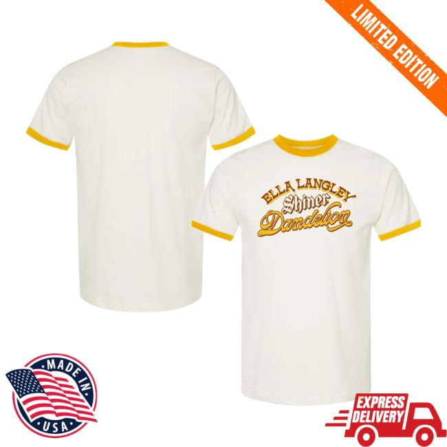 Shiner Beer Store Merch Dandelion Ringer Tee 5 Shiner Beer Store Merch Dandelion Ringer Tee