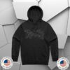 Lzmfg Store Merch Gothic Chrome Hoodie Black