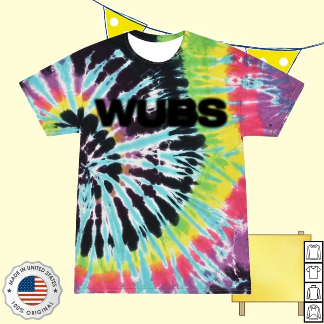Benchmark Store Merch Whethan Wubs Tie Dye Shirt 3 Benchmark Store Merch Whethan Wubs Tie Dye Shirt