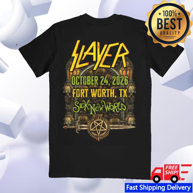 Slayer Store Merch Sick New World 2026 Festival Event Tee 4 Slayer Store Merch Sick New World 2026 Festival Event Tee
