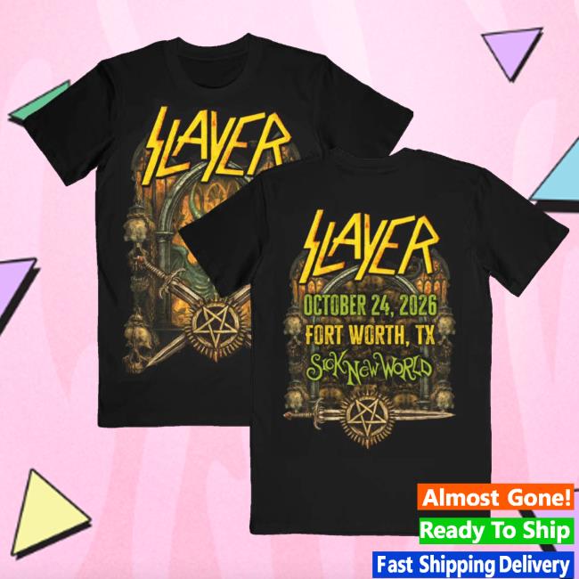 Slayer Store Merch Sick New World 2026 Festival Event Tee 5 Slayer Store Merch Sick New World 2026 Festival Event Tee