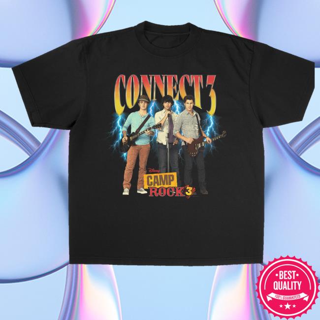 Jonas Brothers Merch Store Connect 3 Band Tee 2 Jonas Brothers Merch Store Connect 3 Band Tee
