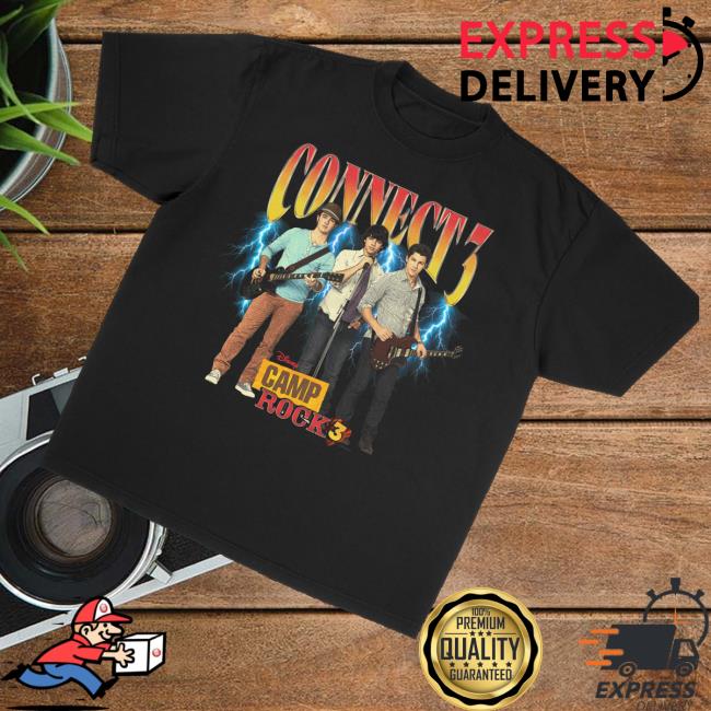 Jonas Brothers Merch Store Connect 3 Band Tee 3 Jonas Brothers Merch Store Connect 3 Band Tee