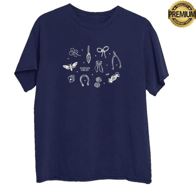 Conan Gray Merch Store Knick-Knack Blue T-Shirt 2 Conan Gray Merch Store Knick-Knack Blue T-Shirt