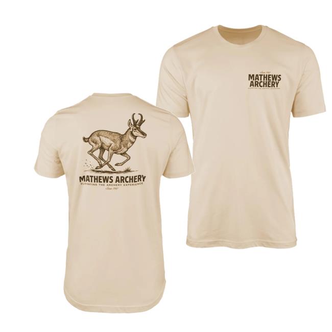 Mathews Archery Merch Store Antelope Tee 2 Mathews Archery Merch Store Antelope Tee