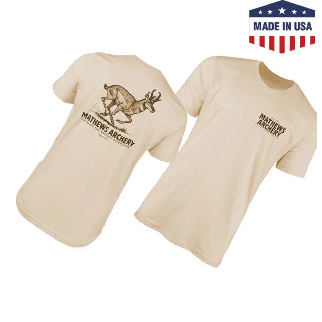 Mathews Archery Merch Store Antelope Tee 3 Mathews Archery Merch Store Antelope Tee