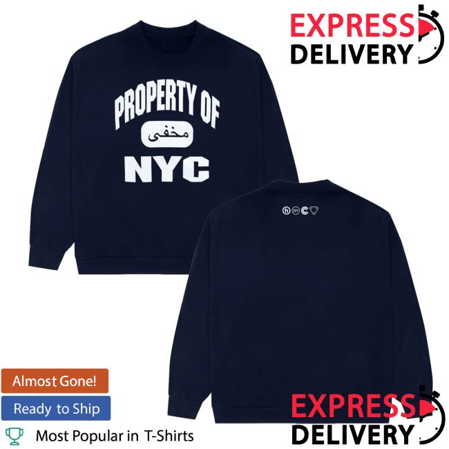 Hidden Merch Shop Property Nyc Crewneck 2 Hidden Merch Shop Property Nyc Crewneck