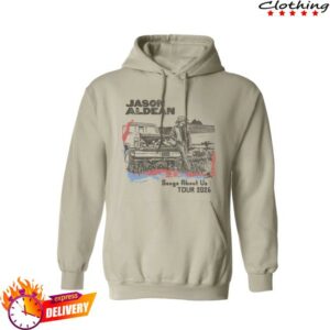 Jason Aldean Store Merch Songs About Us Tour Truck Hoodie