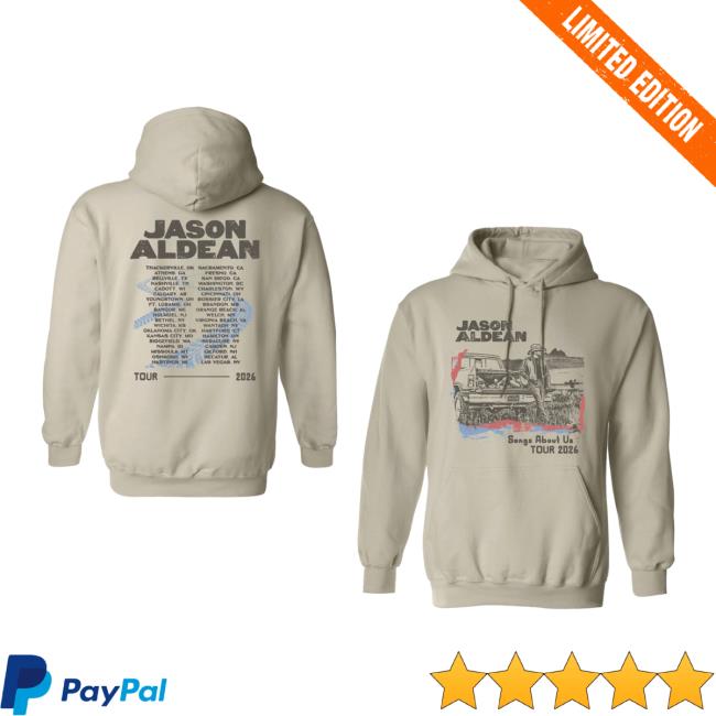 Jason Aldean Store Merch Songs About Us Tour Truck Hoodie 5 Jason Aldean Store Merch Songs About Us Tour Truck Hoodie