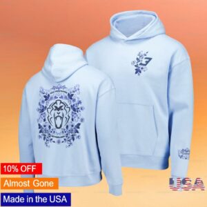 Max Verstappen Store Merch Unleash The Lion Delft Blue Hoodie