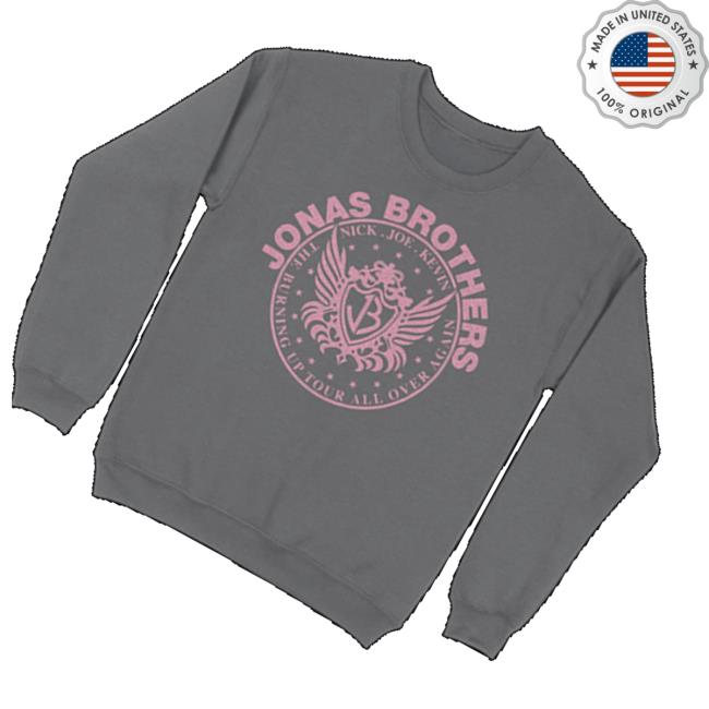 Jonas Brothers Merch Store Jb Crest Crew 3 Jonas Brothers Merch Store Jb Crest Crew