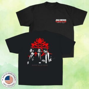 Jonas Brothers Merch Store Msg Burning Up Tour Tee