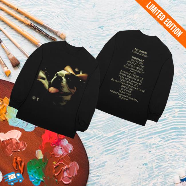 Kenny Mason Merch Store Photo Tracklist Long Sleeve 3 Kenny Mason Merch Store Photo Tracklist Long Sleeve