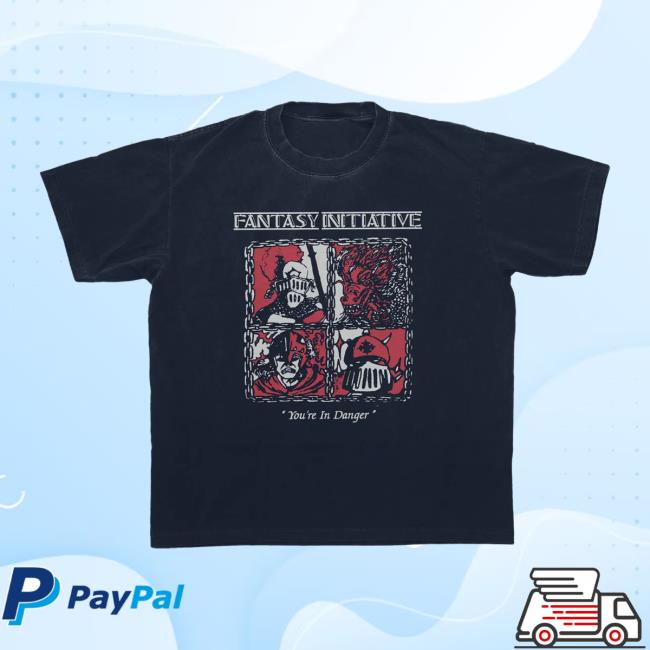 Fantasy Initiative Store Merch In Danger Tee 3 Fantasy Initiative Store Merch In Danger Tee