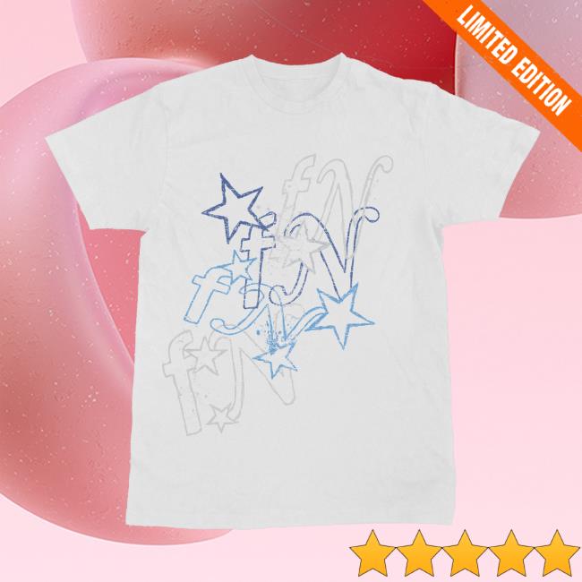 Fornothing Store Merch Starry Tee White 3 Fornothing Store Merch Starry Tee White