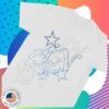 Fornothing Store Merch Starry Tee White 2 Fornothing Store Merch Starry Tee White