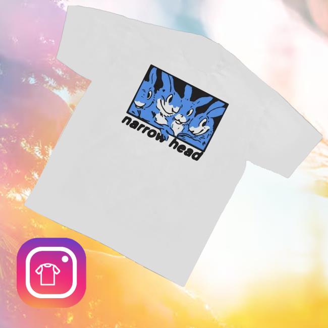Narrow Head Merch Store Four Rabbits Tee White 3 Narrow Head Merch Store Four Rabbits Tee White