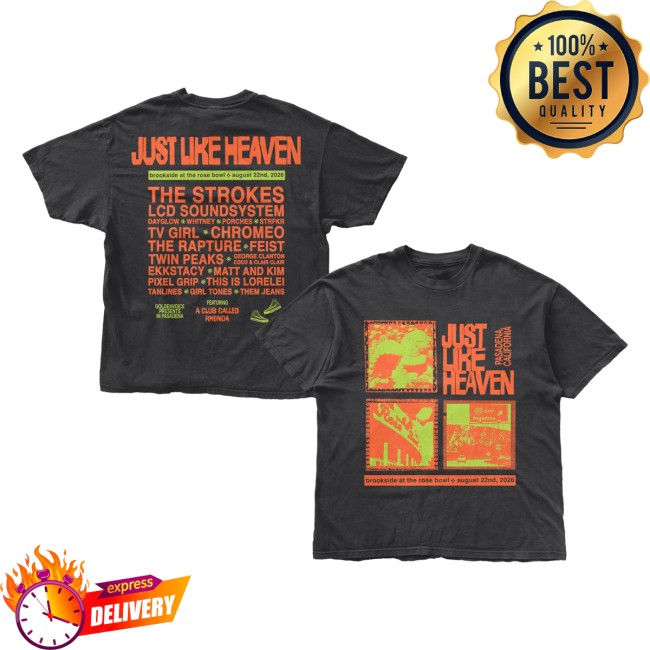 Just Like Heaven Store Merch Heaven On Film 2026 Lineup Tee 5 Just Like Heaven Store Merch Heaven On Film 2026 Lineup Tee