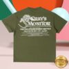 Online Ceramics Store Merch Gray's Monitor Moss Tee 1 Online Ceramics Store Merch Gray's Monitor Moss Tee