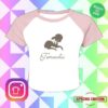 Temachii Merch Store Pink Lamb Baby Tee 1 Temachii Merch Store Pink Lamb Baby Tee