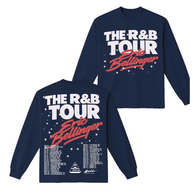 Eric Bellinger Merch Store R&B Tour Long Sleeve 5 Eric Bellinger Merch Store R&B Tour Long Sleeve