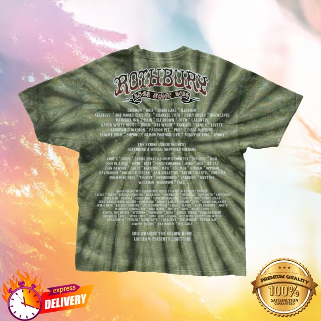 Electric Forest Store Merch Vintage Observatory 2026 Lineup Tee