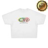 Junior Crime Store Merch Jr Scrawl Bask Beyazili Boxy Fit T Shirt