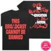 Rocnation Store Merch Broadcast Cannot Be Banned Tee
