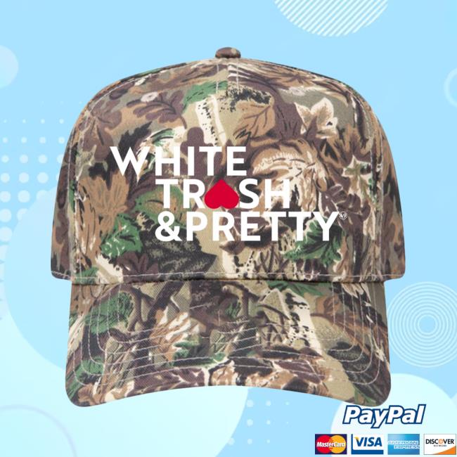 49 Winchester Store Merch White Trash & Pretty Camo Hat 2 49 Winchester Store Merch White Trash & Pretty Camo Hat