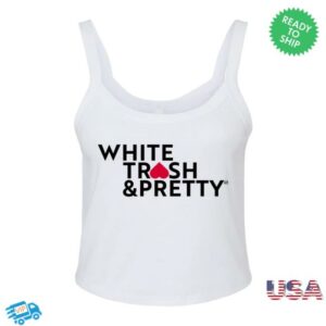 49 Winchester Store Merch White Trash & Pretty Tank
