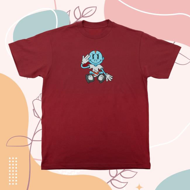 Lil Darkie Store Merch Brahman Sits Tee (Cardinal Red) 3 Lil Darkie Store Merch Brahman Sits Tee (Cardinal Red)