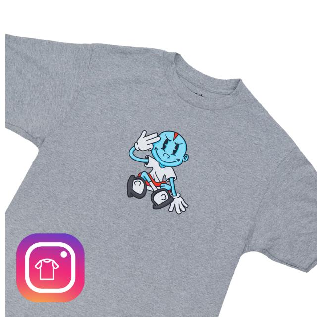 Lil Darkie Store Merch Brahman Sits Tee (Heather Grey) 5 Lil Darkie Store Merch Brahman Sits Tee (Heather Grey)