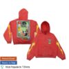 Lil Darkie Store Merch First Contact Zip-Up (Vintage Red) 2 Lil Darkie Store Merch First Contact Zip-Up (Vintage Red)