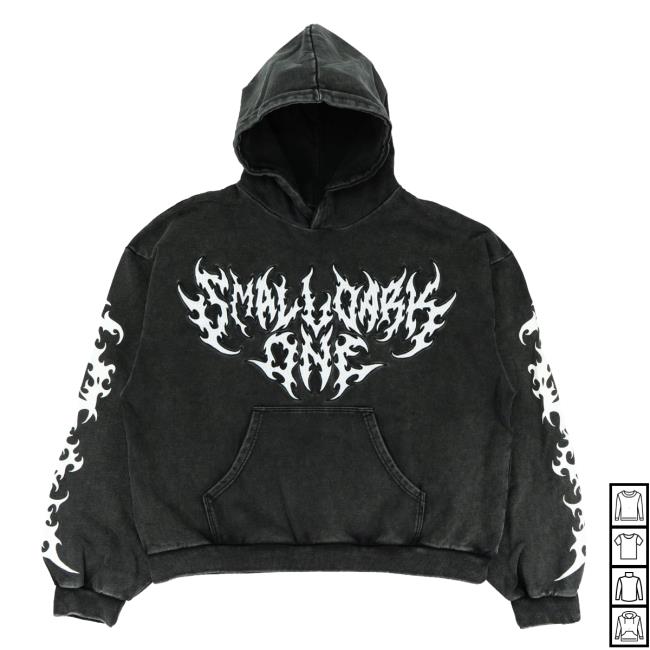 Lil Darkie Store Merch Moshpit Hoodie (Vintage Black) 3 Lil Darkie Store Merch Moshpit Hoodie (Vintage Black)