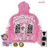 Lil Darkie Store Merch Moshpit Hoodie (Vintage Pink) 1 Lil Darkie Store Merch Moshpit Hoodie (Vintage Pink)