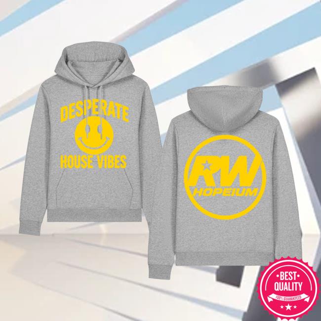 Robbie Williams Store Merch Desperate House Vibes Grey Hoodie 5 Robbie Williams Store Merch Desperate House Vibes Grey Hoodie