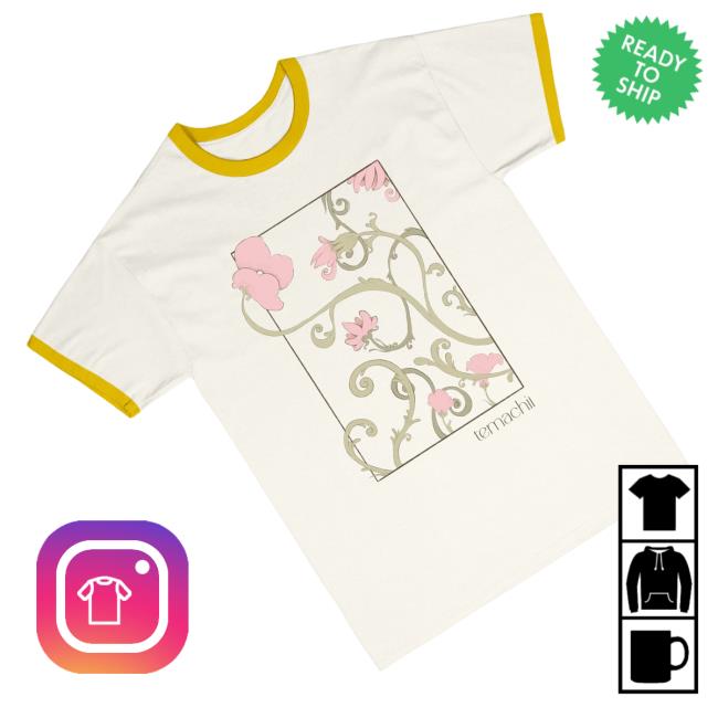 Temachii Store Merch Temachii Yellow Ringer Tee 4 Temachii Store Merch Temachii Yellow Ringer Tee