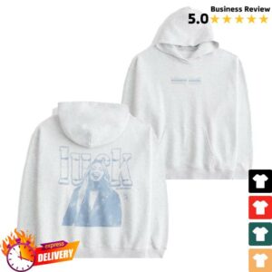 Hollisterco Merch Store Hollister Feel Good Oversized Hilary Duff Graphic Hoodie
