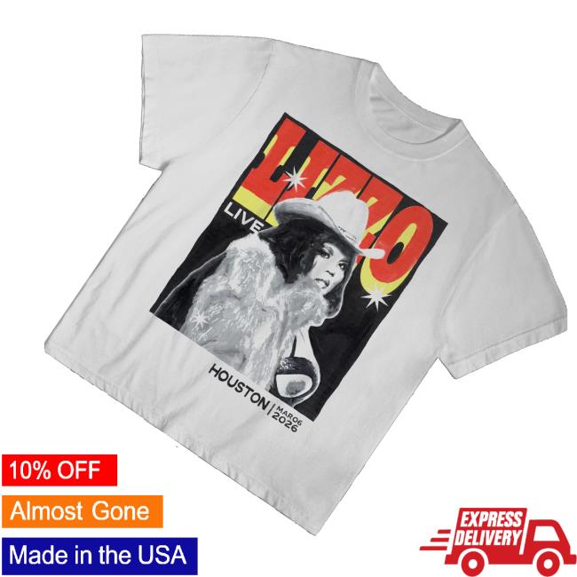 Lizzo Merch Store Houston Mar 06 T-Shirt 3 Lizzo Merch Store Houston Mar 06 T-Shirt