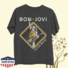 Bon Jovi Merch Store Slippery When Wet Tour 86-87 T-Shirt