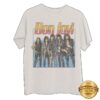 Bon Jovi Merch Store Slippery When Wet Tour Retro Bone T-Shirt