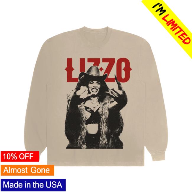 Lizzo Store Merch Houston Rock Long Sleeve 3 Lizzo Store Merch Houston Rock Long Sleeve