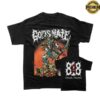 Closed Casket Activities Store Merch Shop God's Hate - Doom Black T-Shirt