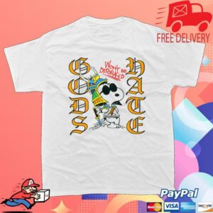 Closed Casket Activities Merch Store God’s Hate Samurai Joe Cool White T-Shirt