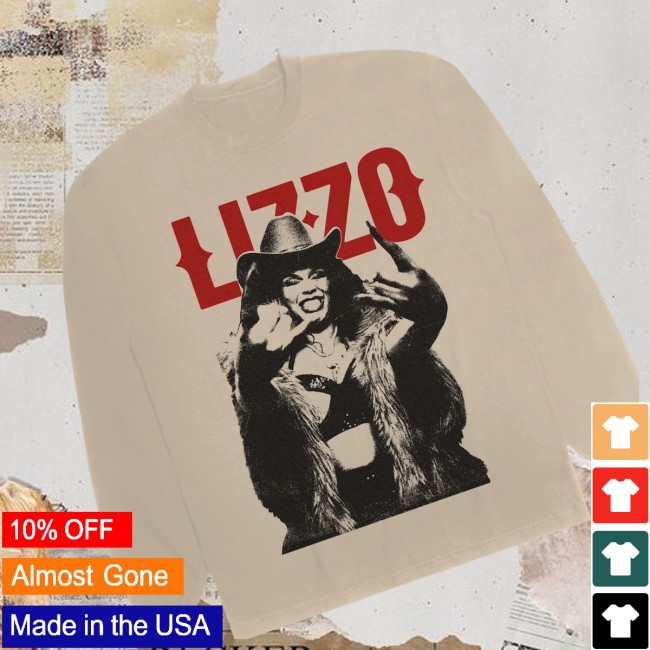 Lizzo Store Merch Shop Houston Rock Long Sleeve 2 Lizzo Store Merch Shop Houston Rock Long Sleeve