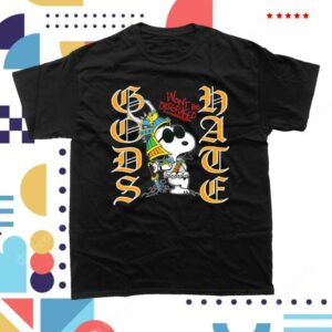 Closed Casket Activities Merch Store God’s Hate Samurai Joe Cool Black T-Shirt