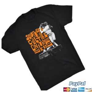 Port Merch Store Southern Culture On Skids Go Go Girl T – Orange Lettering
